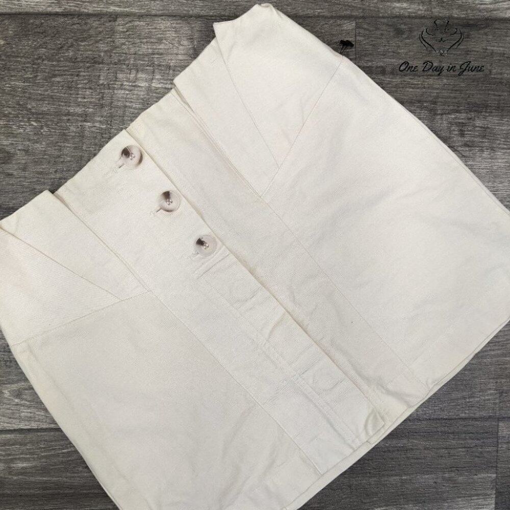 Altar'd State 3 Button Mini Skirt Size S